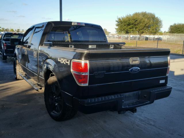 1FTEW1E82AFC23356 - 2010 FORD F150 SUPER BLACK photo 3