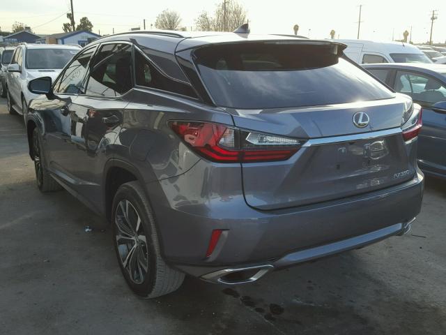 2T2ZZMCA7HC065353 - 2017 LEXUS RX 350 GRAY photo 3