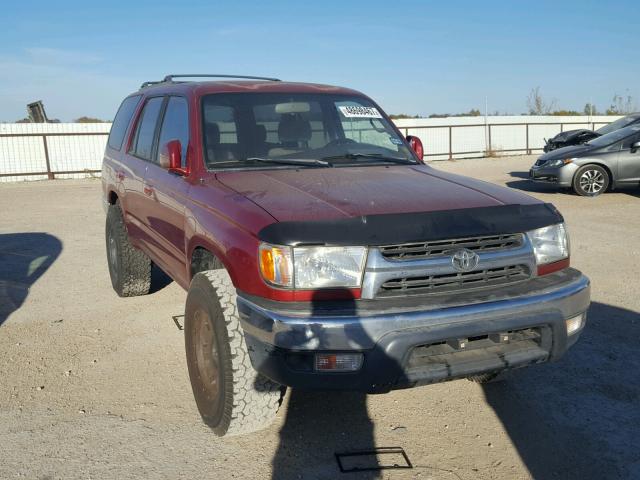 JT3GN86RX20259039 - 2002 TOYOTA 4RUNNER SR MAROON photo 1