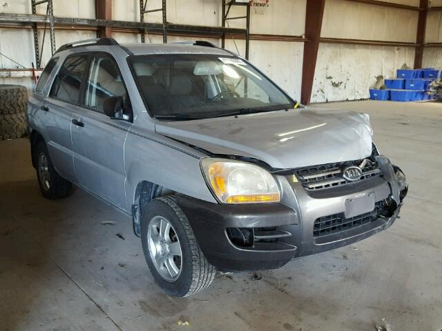 KNDJF724877440108 - 2007 KIA SPORTAGE L SILVER photo 1