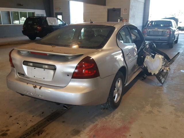 2G2WP552X61165083 - 2006 PONTIAC GRAND PRIX Արծաթագույն լուսանկար 4