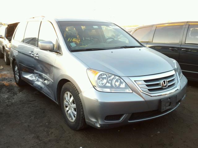 5FNRL3H67AB007281 - 2010 HONDA ODYSSEY EX GRAY photo 1