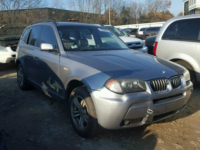 WBXPA93406WG79231 - 2006 BMW X3 3.0I GRAY photo 1