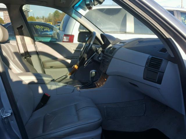 WBXPA93406WG79231 - 2006 BMW X3 3.0I GRAY photo 5