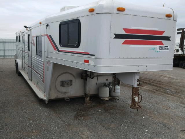 4FKWG282XX0012061 - 1999 CABIN TRAILER 5TH WHEEL SILVER photo 1