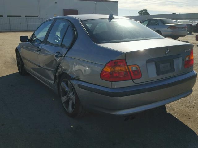 WBAET37494NH06190 - 2004 BMW 325 I GRAY photo 3