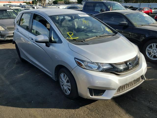 JHMGK5H55GX023652 - 2016 HONDA FIT LX SILVER photo 1