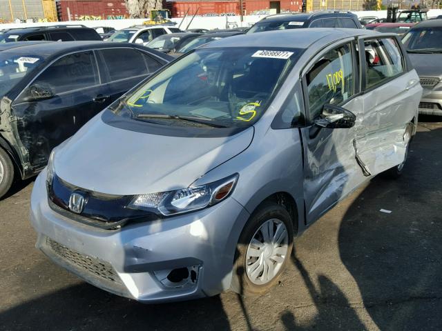 JHMGK5H55GX023652 - 2016 HONDA FIT LX SILVER photo 2