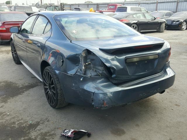 2G2WP552771117753 - 2007 PONTIAC GRAND PRIX BLUE photo 3