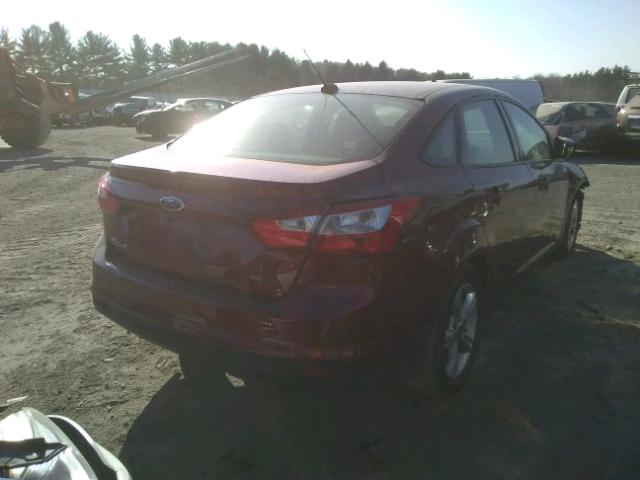 1FADP3F23EL426963 - 2014 FORD FOCUS SE RED photo 4