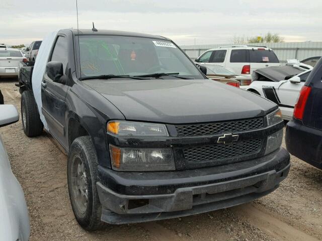 1GCDSCFEXC8166077 - 2012 CHEVROLET COLORADO L BLACK photo 1