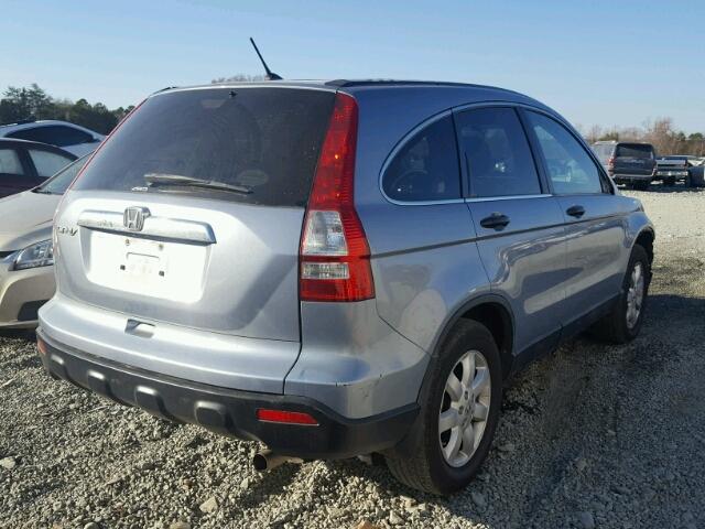 5J6RE48528L049690 - 2008 HONDA CR-V EX BLUE photo 4