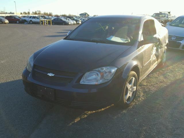 1G1AT18H897254757 - 2009 CHEVROLET COBALT LT BLUE photo 2