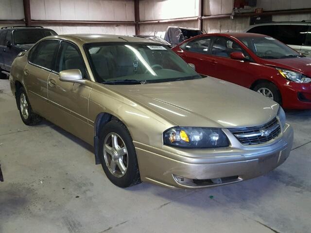 2G1WH52K959146725 - 2005 CHEVROLET IMPALA LS GOLD photo 1