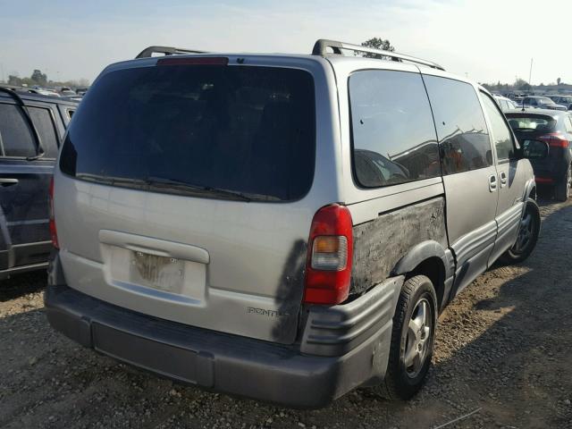 1GMDX03E04D231432 - 2004 PONTIAC MONTANA SILVER photo 4