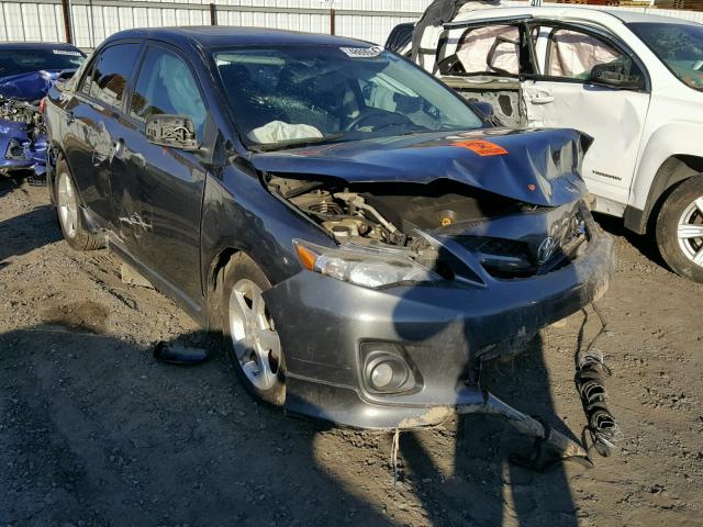 2T1BU4EE4BC706678 - 2011 TOYOTA COROLLA BA CHARCOAL photo 1