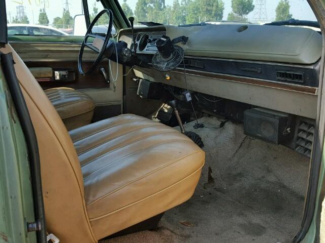 A10BF7S112508 - 1977 DODGE RAMCHARGER GREEN photo 5