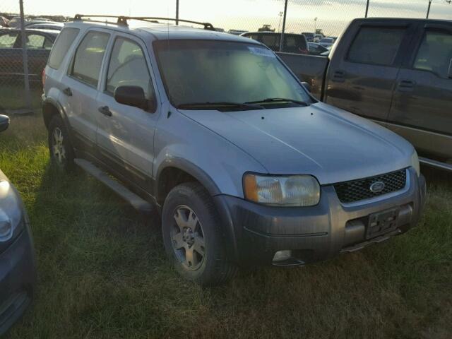 1FMCU03173KA03911 - 2003 FORD ESCAPE XLT SILVER photo 1