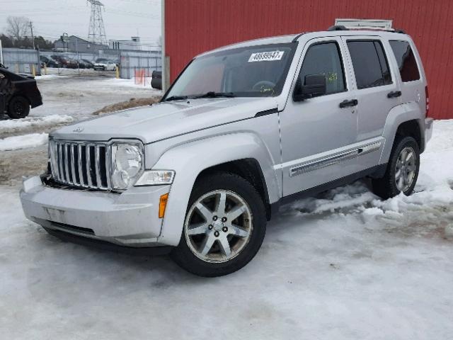 1J8GN58K48W228457 - 2008 JEEP LIBERTY LI SILVER photo 2