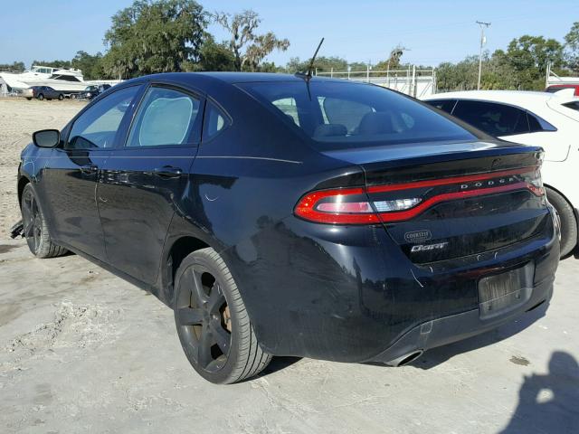 1C3CDFBB4FD159838 - 2015 DODGE DART SXT BLACK photo 3