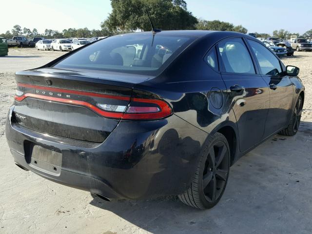 1C3CDFBB4FD159838 - 2015 DODGE DART SXT BLACK photo 4