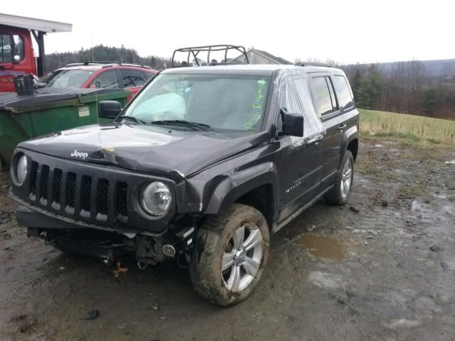 1C4NJRFB0ED847388 - 2014 JEEP PATRIOT LA GRAY photo 2