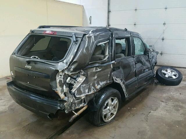 1J4GR48K65C713051 - 2005 JEEP GRAND CHER GRAY photo 4