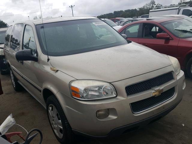 1GNDV23W07D178497 - 2007 CHEVROLET UPLANDER L 棕色 照片 1