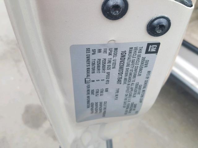 1GNDV23W07D178497 - 2007 CHEVROLET UPLANDER L 棕色 照片 10