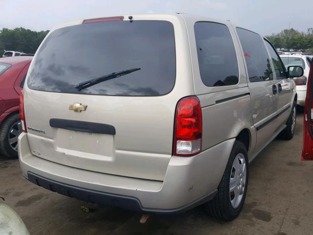 1GNDV23W07D178497 - 2007 CHEVROLET UPLANDER L 棕色 照片 4