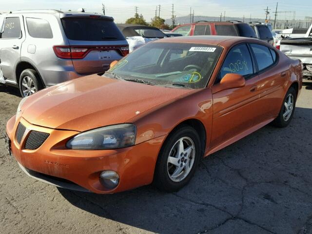 2G2WS522041205414 - 2004 PONTIAC GRAND PRIX ORANGE photo 2