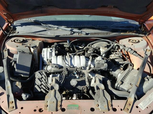 2G2WS522041205414 - 2004 PONTIAC GRAND PRIX ORANGE photo 7