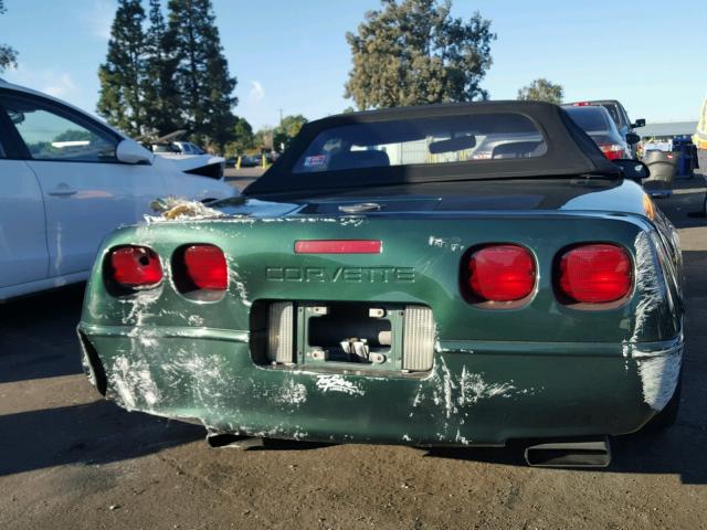 1G1YY33P5N5111846 - 1992 CHEVROLET CORVETTE GREEN photo 10