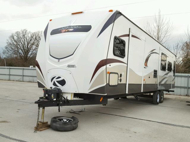 4YDT32829D1530163 - 2013 KEYSTONE SPRINTER BEIGE photo 2