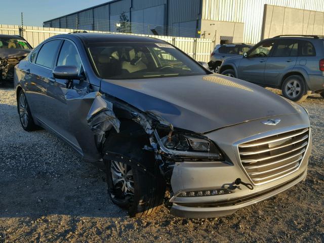 KMHGN4JF4FU066929 - 2015 HYUNDAI GENESIS 5. SILVER photo 1