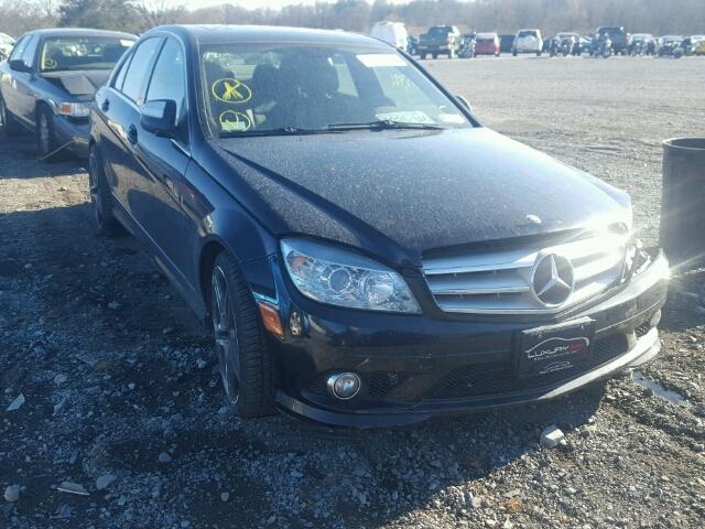 WDDGF81X38F088838 - 2008 MERCEDES-BENZ C 300 4MAT BLACK photo 1