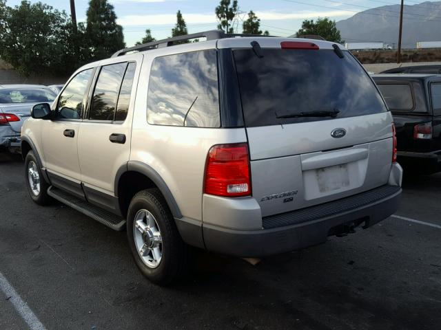 1FMZU63K03UC20551 - 2003 FORD EXPLORER X SILVER photo 3