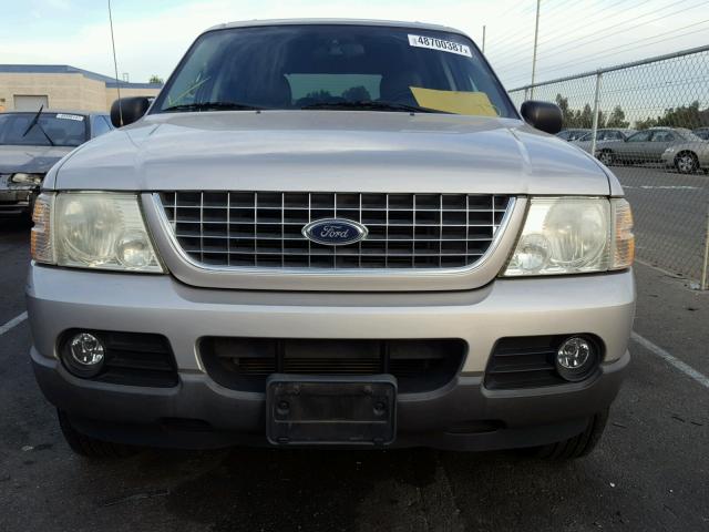 1FMZU63K03UC20551 - 2003 FORD EXPLORER X SILVER photo 9