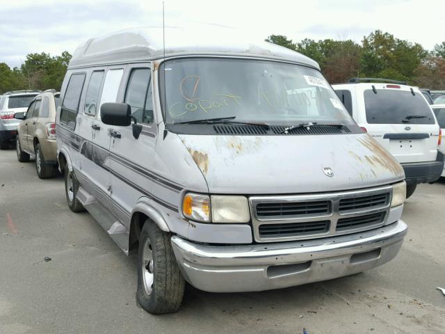 2B7HB21Y6TK107330 - 1996 DODGE B2500 RAM GRAY photo 1