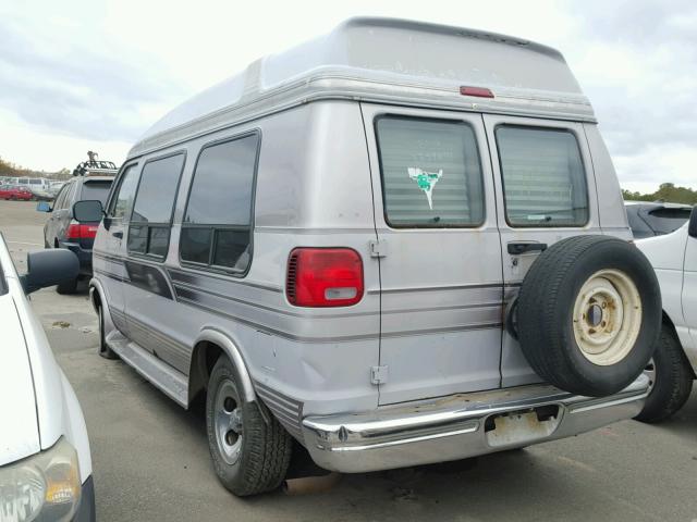 2B7HB21Y6TK107330 - 1996 DODGE B2500 RAM GRAY photo 3