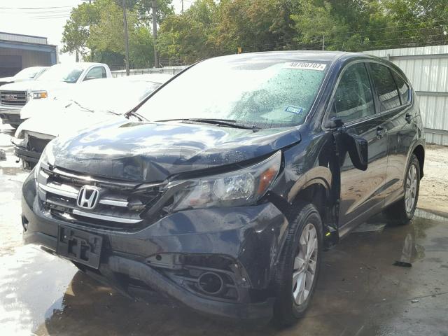 3CZRM3H5XDG707115 - 2013 HONDA CR-V EX BLACK photo 2