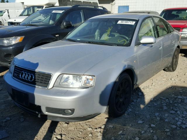 WAUCD64B04N103327 - 2004 AUDI A6 S-LINE SILVER photo 2