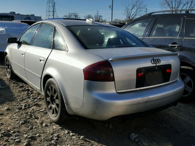 WAUCD64B04N103327 - 2004 AUDI A6 S-LINE SILVER photo 3