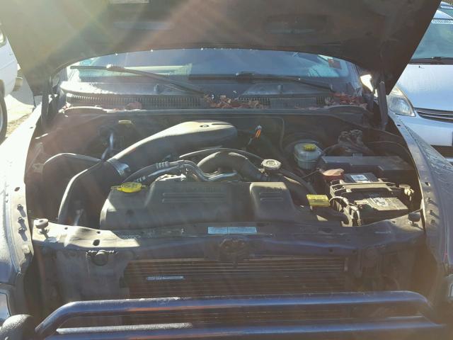 1B4HS28Z51F542086 - 2001 DODGE DURANGO BLUE photo 7