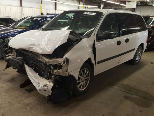 2FMZA51667BA02232 - 2007 FORD FREESTAR S WHITE photo 2