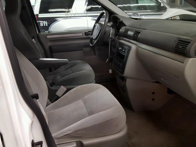 2FMZA51667BA02232 - 2007 FORD FREESTAR S WHITE photo 5