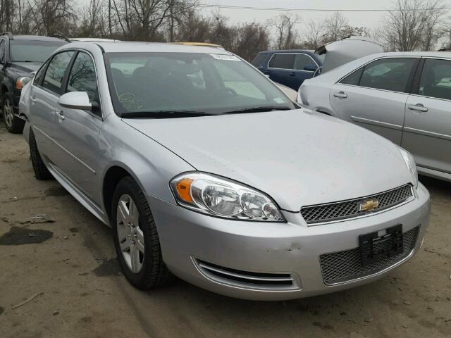 2G1WB5E36C1188108 - 2012 CHEVROLET IMPALA LT SILVER photo 1