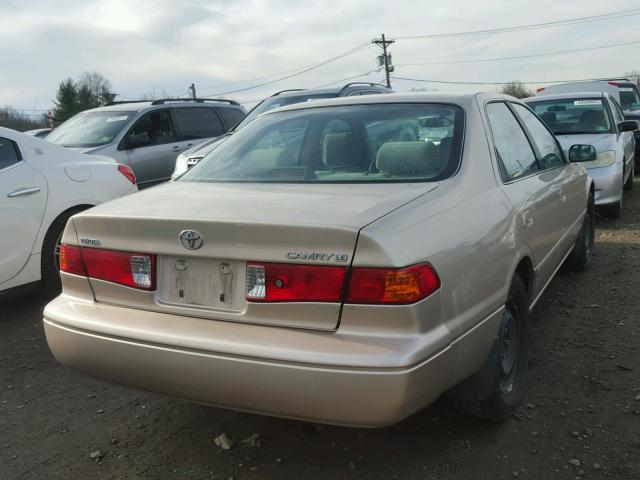 JT2BG22K5Y0442355 - 2000 TOYOTA CAMRY CE GOLD photo 4