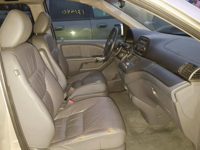 5FNRL38637B446227 - 2007 HONDA ODYSSEY EX SILVER photo 5