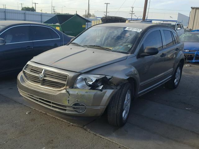 1B3HB28B37D306385 - 2007 DODGE CALIBER GOLD photo 2